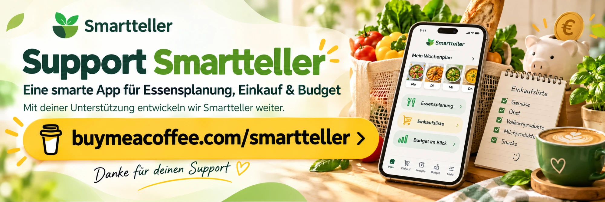 Support Smartteller – buymeacoffee.com/smartteller